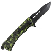 Wartech 8.5'' Spring Assisted Knife w/ Firestarter