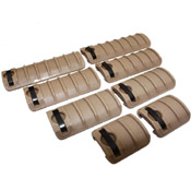 Ergo Ribbed Rail Cover 8 Piece Set