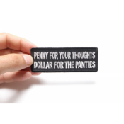 Cheap Place Penny For Your Thoughts Patch