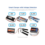 Universal Smart Charger for NiMH And NiCD Batteries