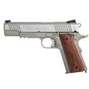 1911 Airsoft gun - Silver with Wood Grips