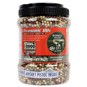 Ultrasonic .12 g Airsoft BBs with Colt .25 gun