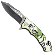 8 Spring Assisted Rescue Knife