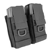 Black Owl Gear / Phantom Aggressor Molle Ready M4 AK MP5 Magazine Pouch - Double