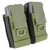 Black Owl Gear / Phantom Aggressor Molle Ready M4 AK MP5 Magazine Pouch - Double