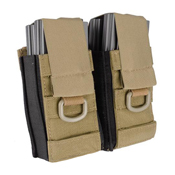 Black Owl Gear / Phantom Aggressor Molle Ready M4 AK MP5 Magazine Pouch - Double