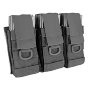 Black Owl Gear / Phantom Aggressor Molle Ready M4 AK MP5 Triple Magazine Pouch