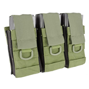 Black Owl Gear / Phantom Aggressor Molle Ready M4 AK MP5 Triple Magazine Pouch