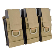 Black Owl Gear / Phantom Aggressor Molle Ready M4 AK MP5 Triple Magazine Pouch