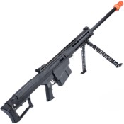 Barrett Licensed M107A1 Bolt Action Airsoft Sniper Rifle - Black