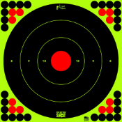 17.25 Inch Bullseye Target (Pack of 5)