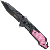 Wartech 8''H Serrated Folding Knife