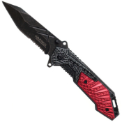 Wartech 8''H Serrated Folding Knife