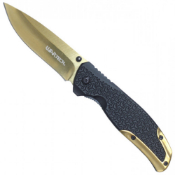 Wartech 8'' Assisted Folding Gold Knife