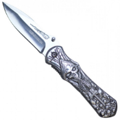 Wartech Skull Assisted Folding Knife