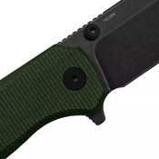 QSP Swordfish Button Lock Folding Knife