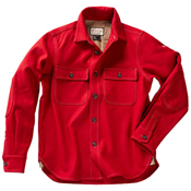 Wool Blend Woodsman Shirt