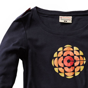 Women Long Sleeve CBC Gem T-Shirt - Navy