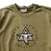NAA Applique T-Shirt - Khaki