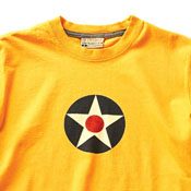 US Roundel T-Shirt - Burnt Yellow