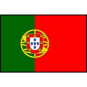 Portugal Flag Printed Patch