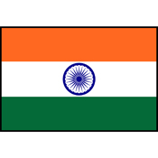 India Flag Printed Patch