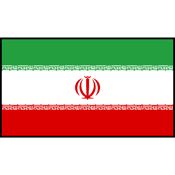 Iran Flag Printed Patch