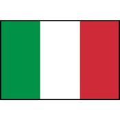 Italy Flag Printed Patch