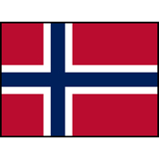 Norway Flag Printed Patch