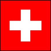 Swiss Flag Printed Patch
