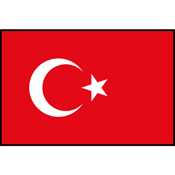 Turkey Flag Printed Patch