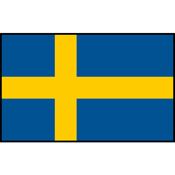 Sweden Flag Printed Patch