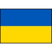 Ukraine Flag Printed Patch