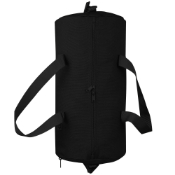 Raven X Canvas Shoulder Duffle Bag