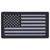 USA Flag Laser Cut Patch Reflective