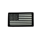 USA Flag Laser Cut Patch Reflective
