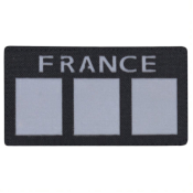 France Flag Laser Cut Patch