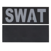 Swat Reflective Black Patch
