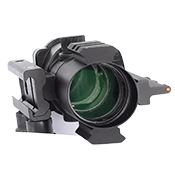 4X Glass Reticle Scope with Green Coating - 32mm