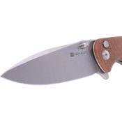 Choose the Sachse Flipper Satin Blade Knife with a Natural handle for a classic addition to your gear. Find it exclusively at Camouflage.ca for top-quality outdoor tools. 
