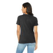 Women's Relaxed Triblend V-Neck T-Shirt
