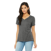 Women's Relaxed Triblend V-Neck T-Shirt
