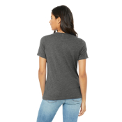 Women's Relaxed Triblend V-Neck T-Shirt