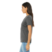 Women's Relaxed Triblend V-Neck T-Shirt