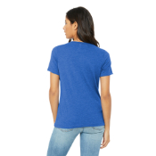 Women's Relaxed Triblend V-Neck T-Shirt