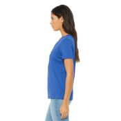 Women's Relaxed Triblend V-Neck T-Shirt