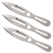 Smith and Wesson 2Cr13 Steel Blade 3 Pcs Throwing Knife Set