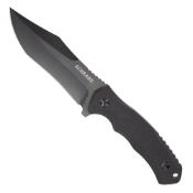 Black G10 Modified Drop Fixed Knife