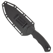 Black G10 Modified Drop Fixed Knife