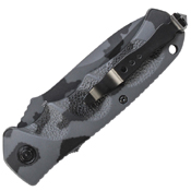 Urban Camo SC60C Push Button Lock Folding Knife